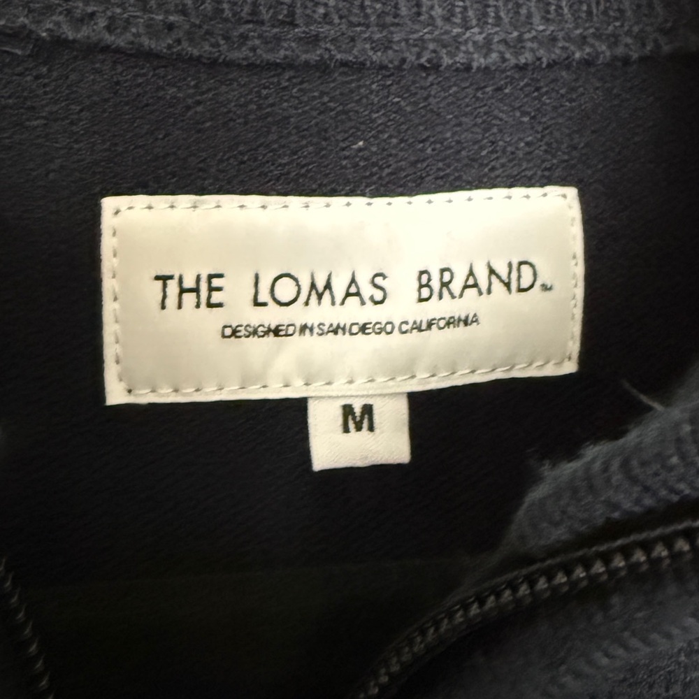 The Lomas Brand Mens Quarter Zip Sweater - Picture 5 of 9